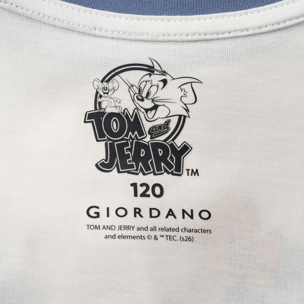 Kids' Tom & Jerry "Pocket Full Of Fun" Graphic Print Tee 4 Y - Shop Giordano
