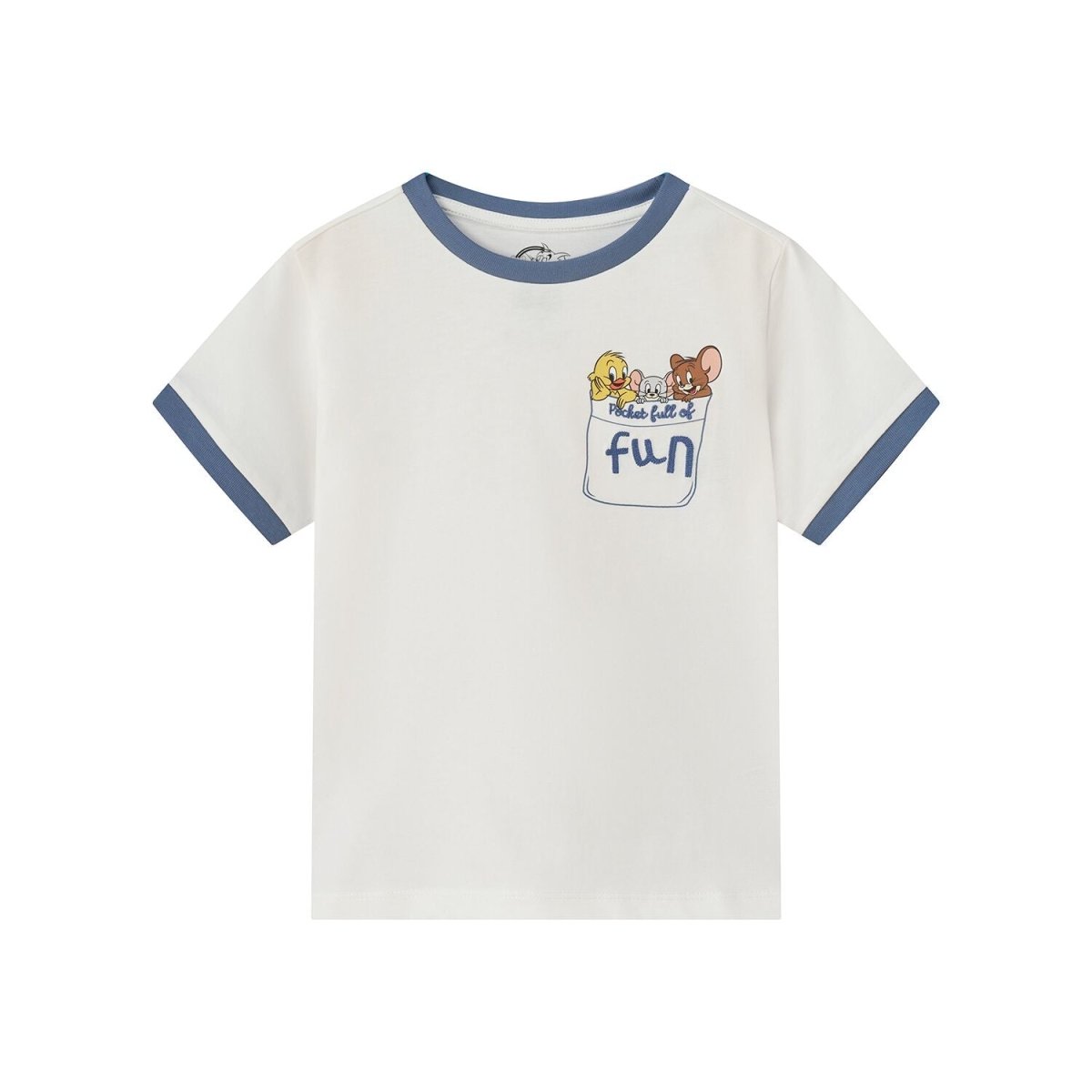 Kids' Tom & Jerry "Pocket Full Of Fun" Graphic Print Tee 4 Y - Shop Giordano