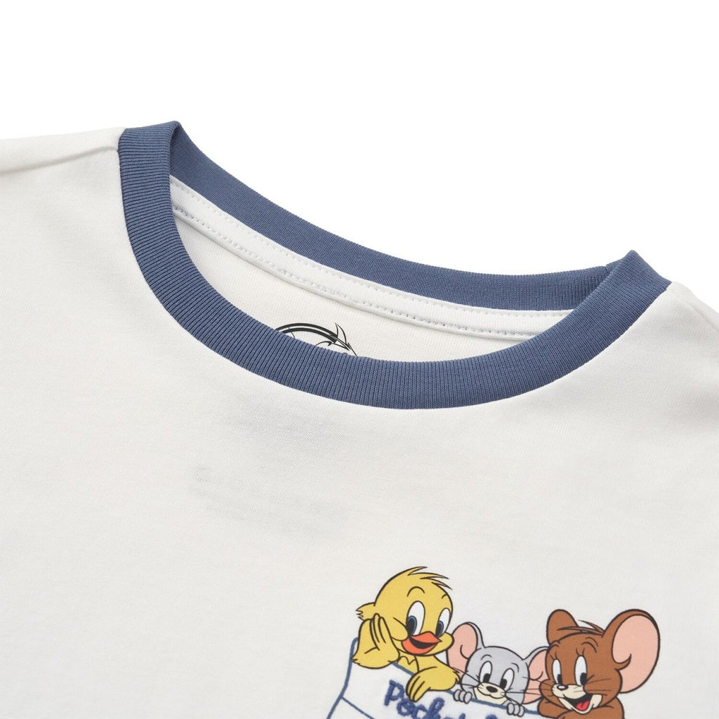 Kids' Tom & Jerry "Pocket Full Of Fun" Graphic Print Tee 4 Y - Shop Giordano