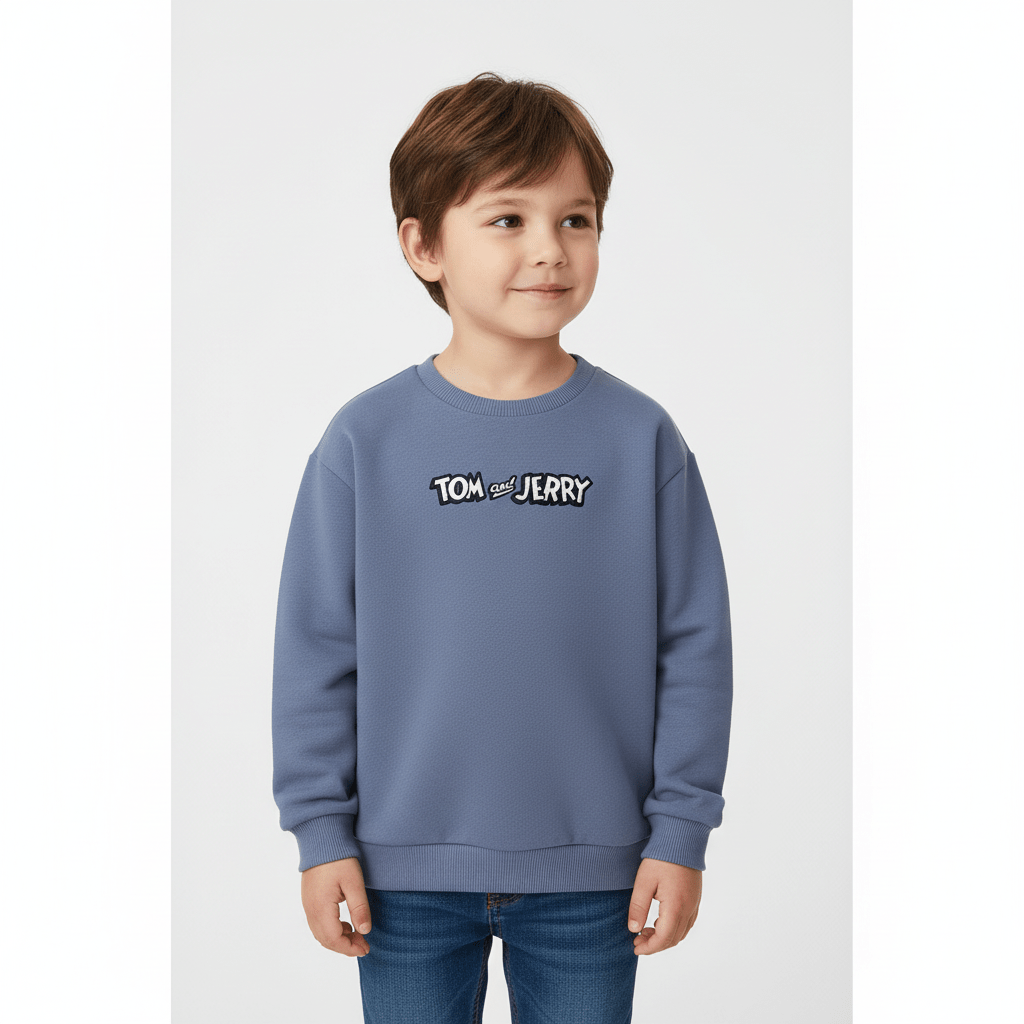 Kids' Tom & Jerry "Wild Wind" Character Sweatshirt 4 Y - Shop Giordano