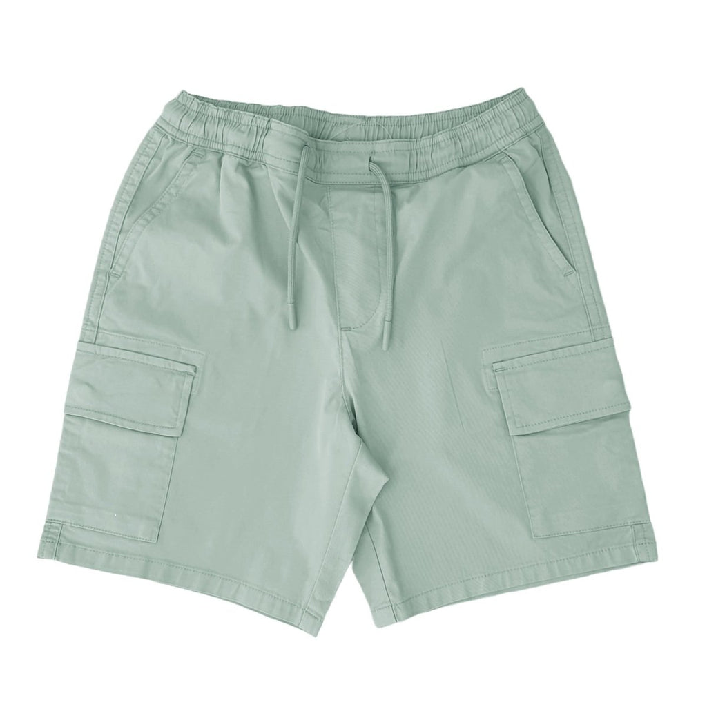 Kid's Twill Comfort Fit Elastic Waist Shorts 4 Y - Shop Giordano