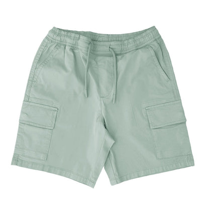 Kid's Twill Comfort Fit Elastic Waist Shorts - Giordano