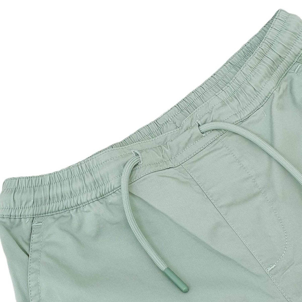 Kid's Twill Comfort Fit Elastic Waist Shorts - Giordano