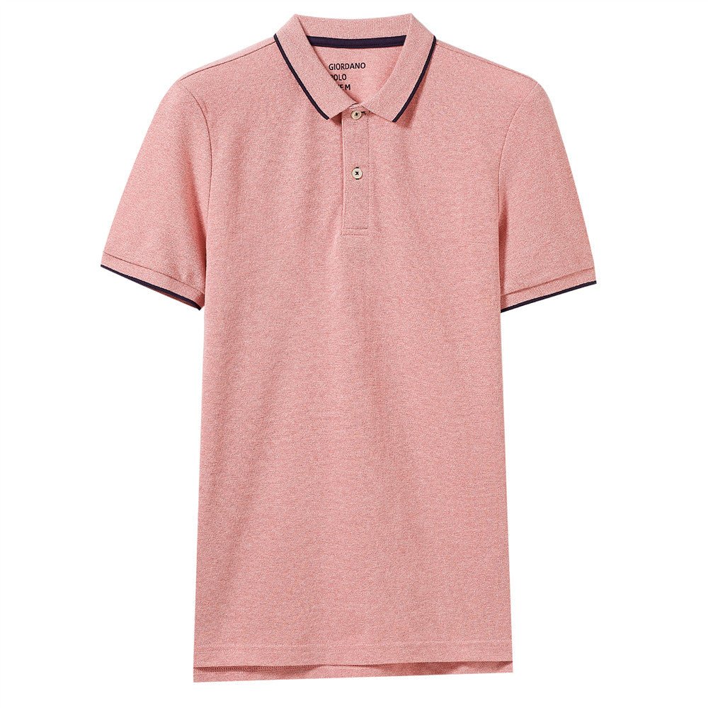 Giordano Men Solid Cvc Polo - Premium Polo