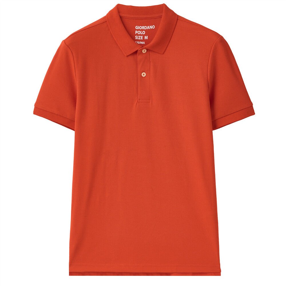 Giordano Men Solid Cvc Polo - Premium Polo