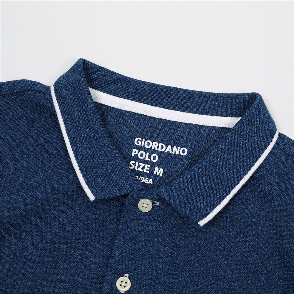 Giordano Men Solid Cvc Polo - Premium Polo