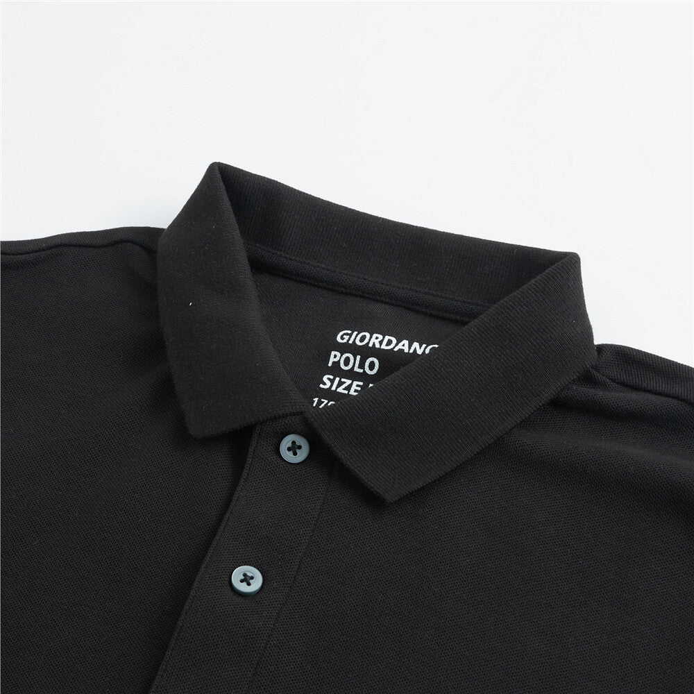 Giordano Men Solid Cvc Polo - Premium Polo