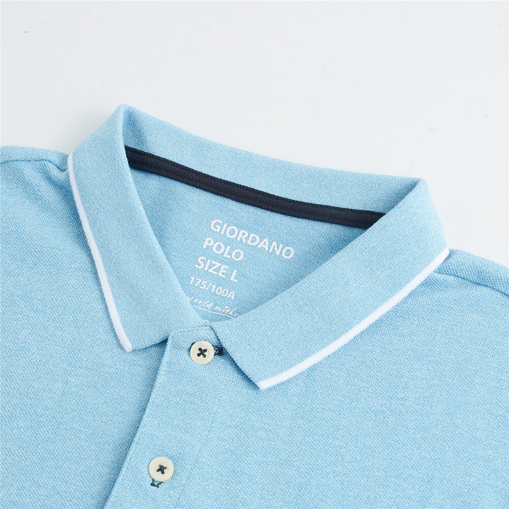 Giordano Men Solid Cvc Polo - Premium Polo