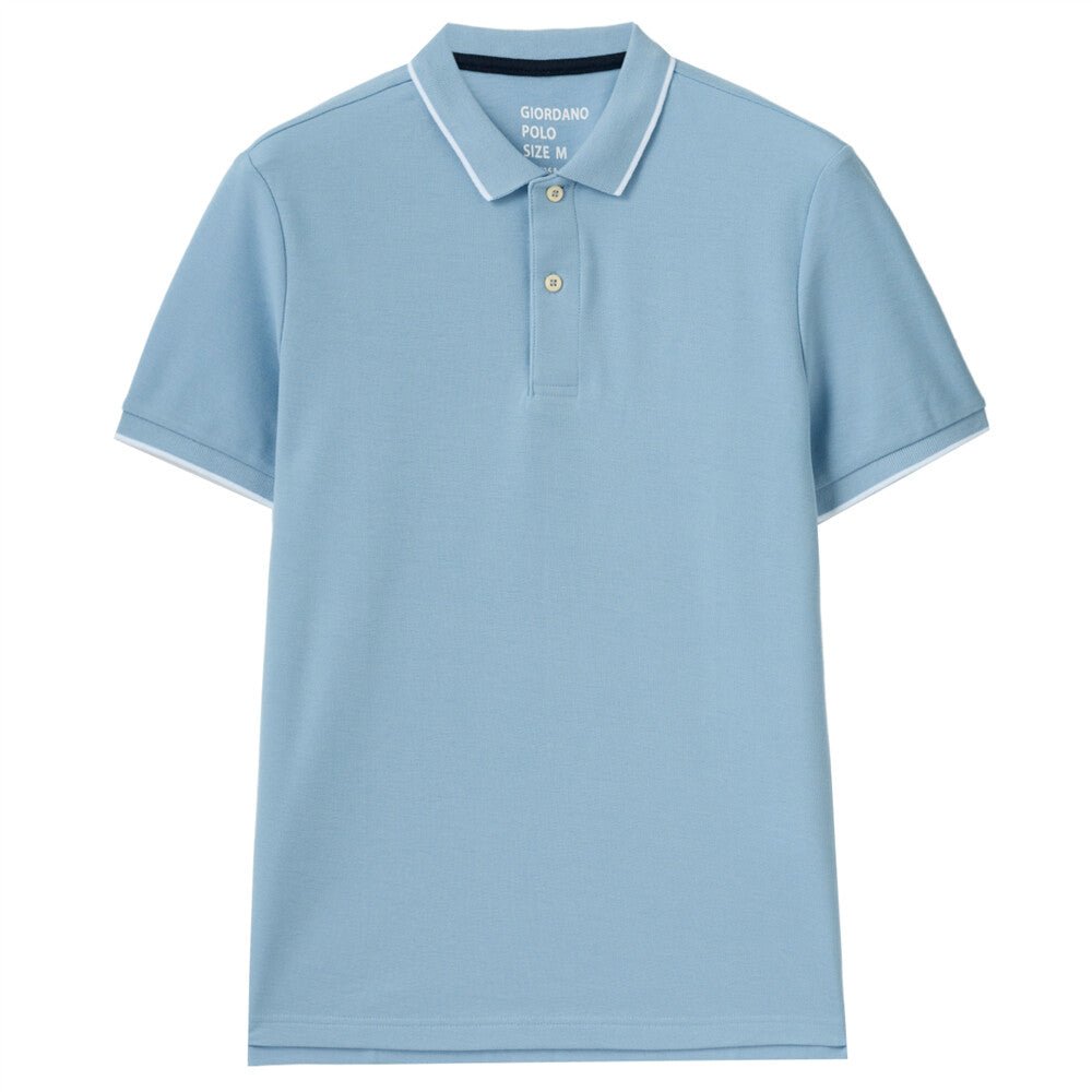 Giordano Men Solid Cvc Polo - Premium Polo