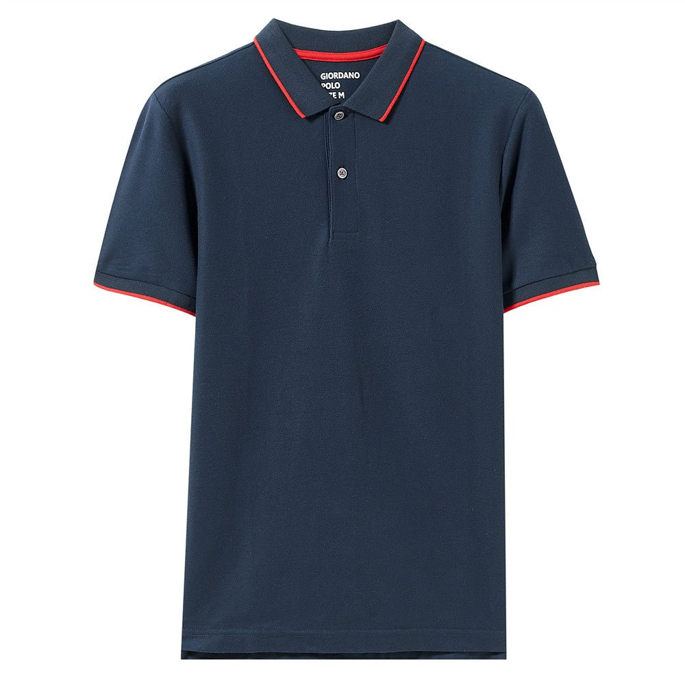 Giordano Men Solid Cvc Polo - Premium Polo