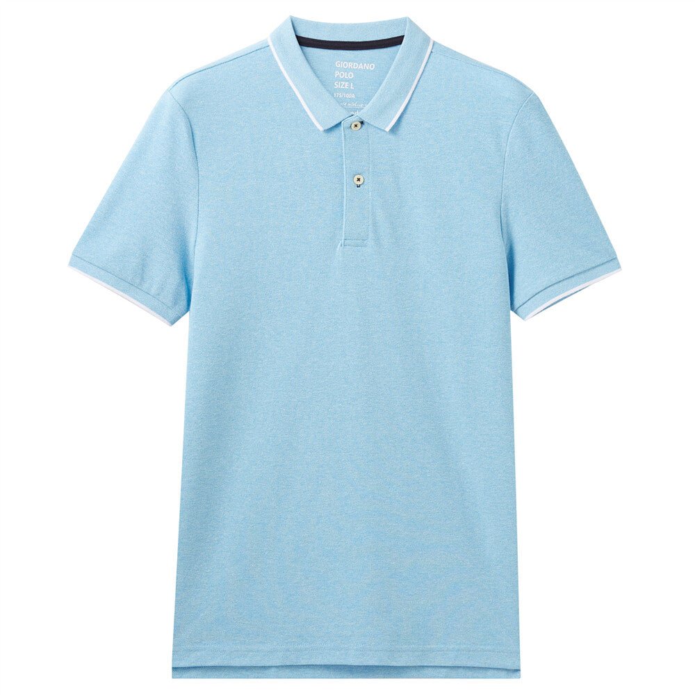 Giordano Men Solid Cvc Polo - Premium Polo