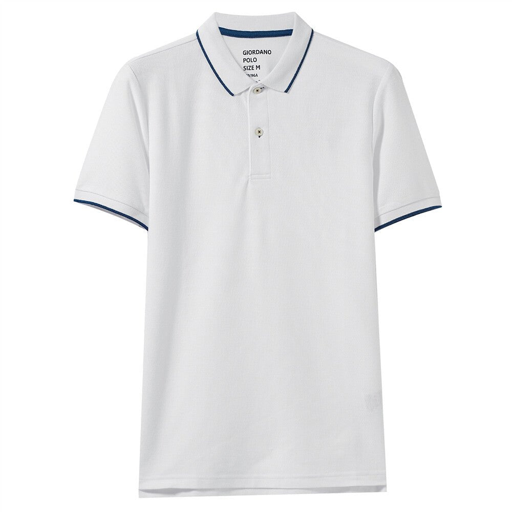 Giordano Men Solid Cvc Polo - Premium Polo