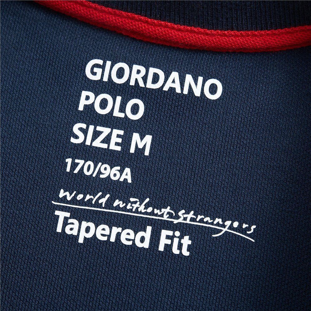 Giordano Men Solid Cvc Polo - Premium Polo