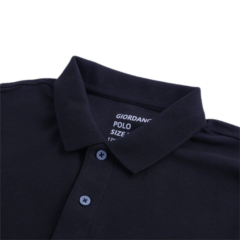 Giordano Men Solid Cvc Polo - Premium Polo