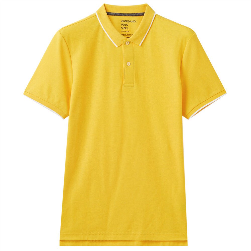 Giordano Men Solid Cvc Polo - Premium Polo