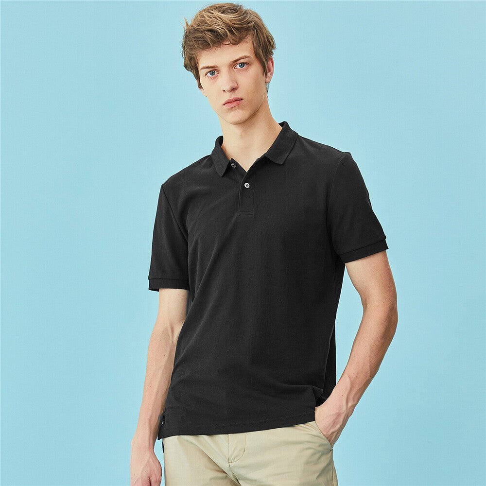 Giordano Men Solid Cvc Polo - Premium Polo