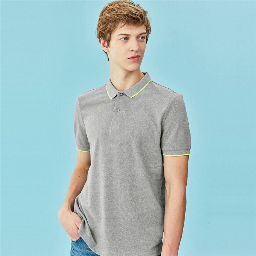 Giordano Men Solid Cvc Polo - Premium Polo