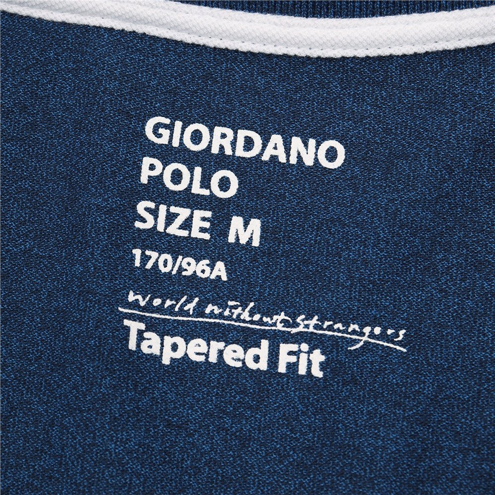 Giordano Men Solid Cvc Polo - Premium Polo