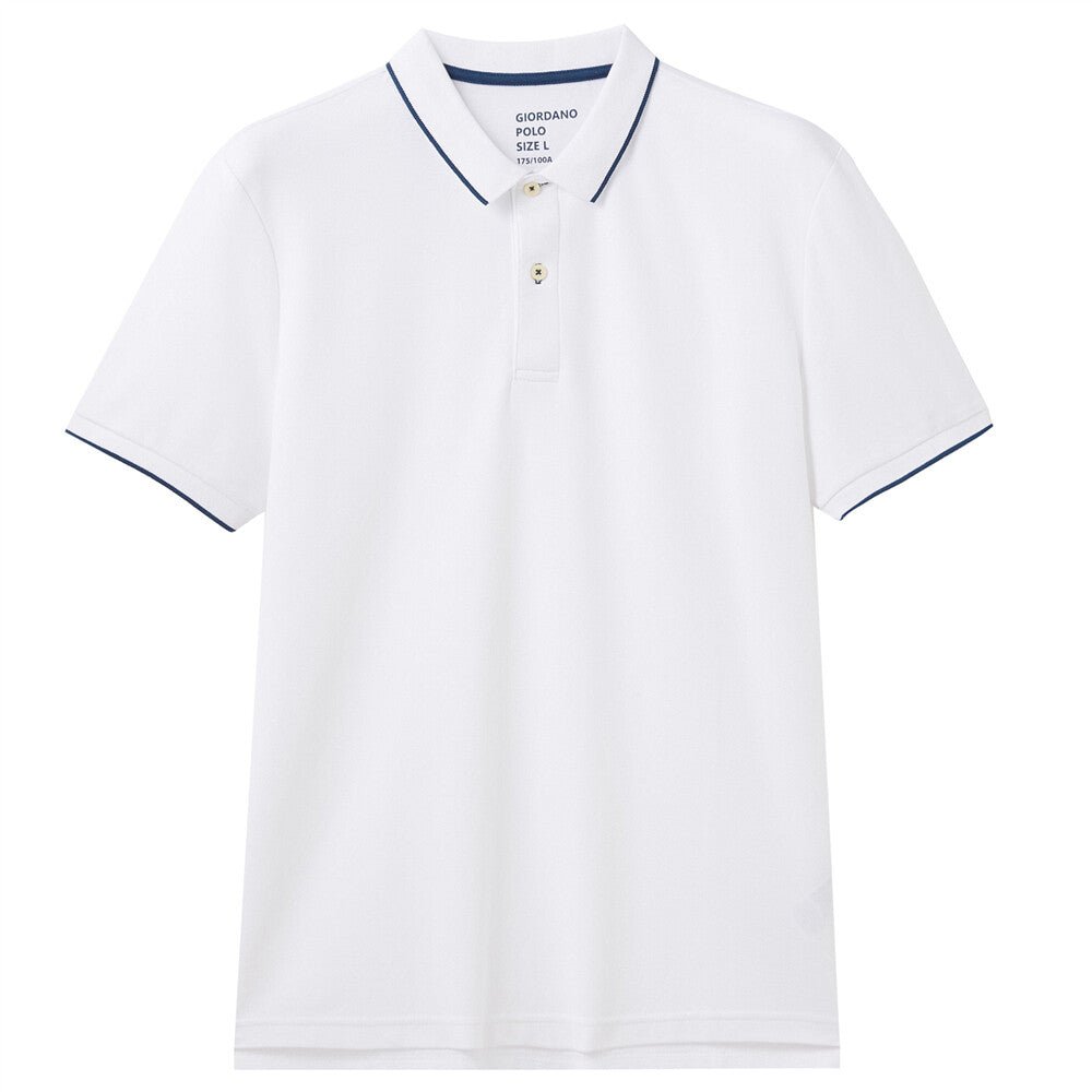 Giordano Men Solid Cvc Polo - Premium Polo