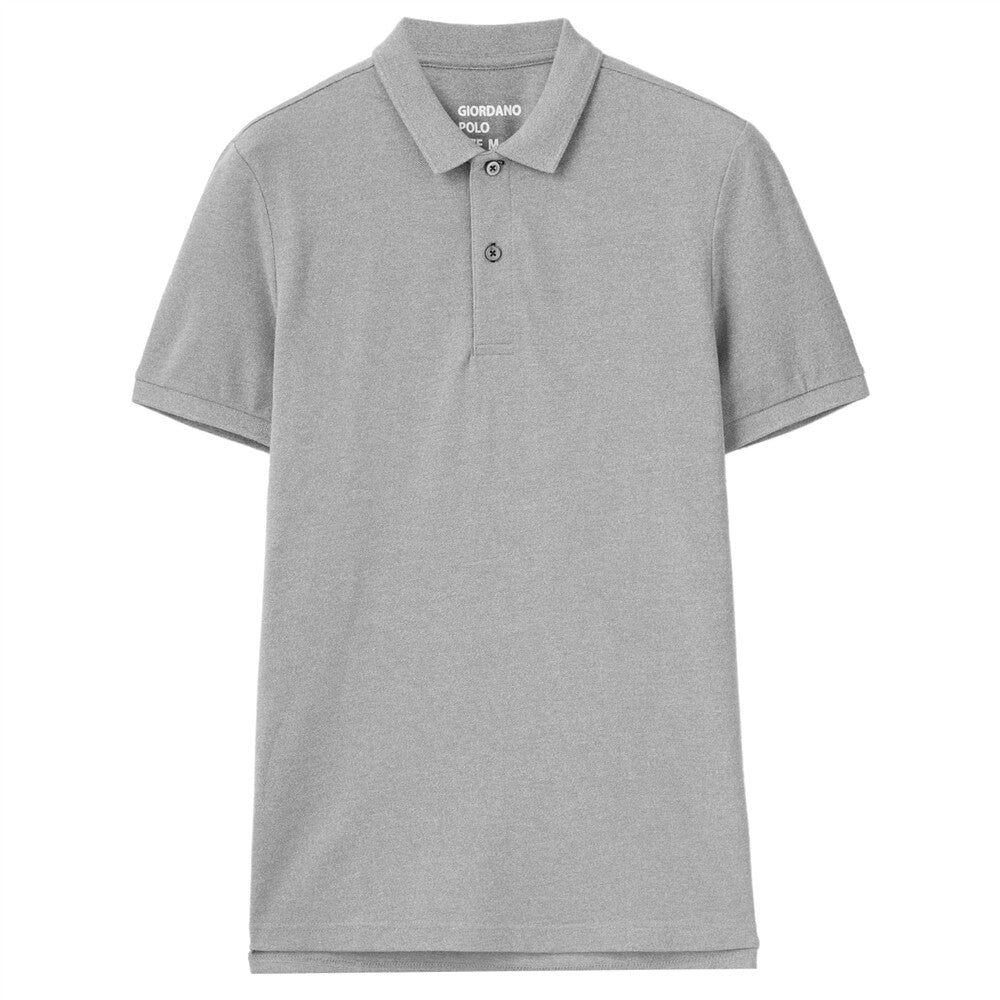Giordano Men Solid Cvc Polo - Premium Polo
