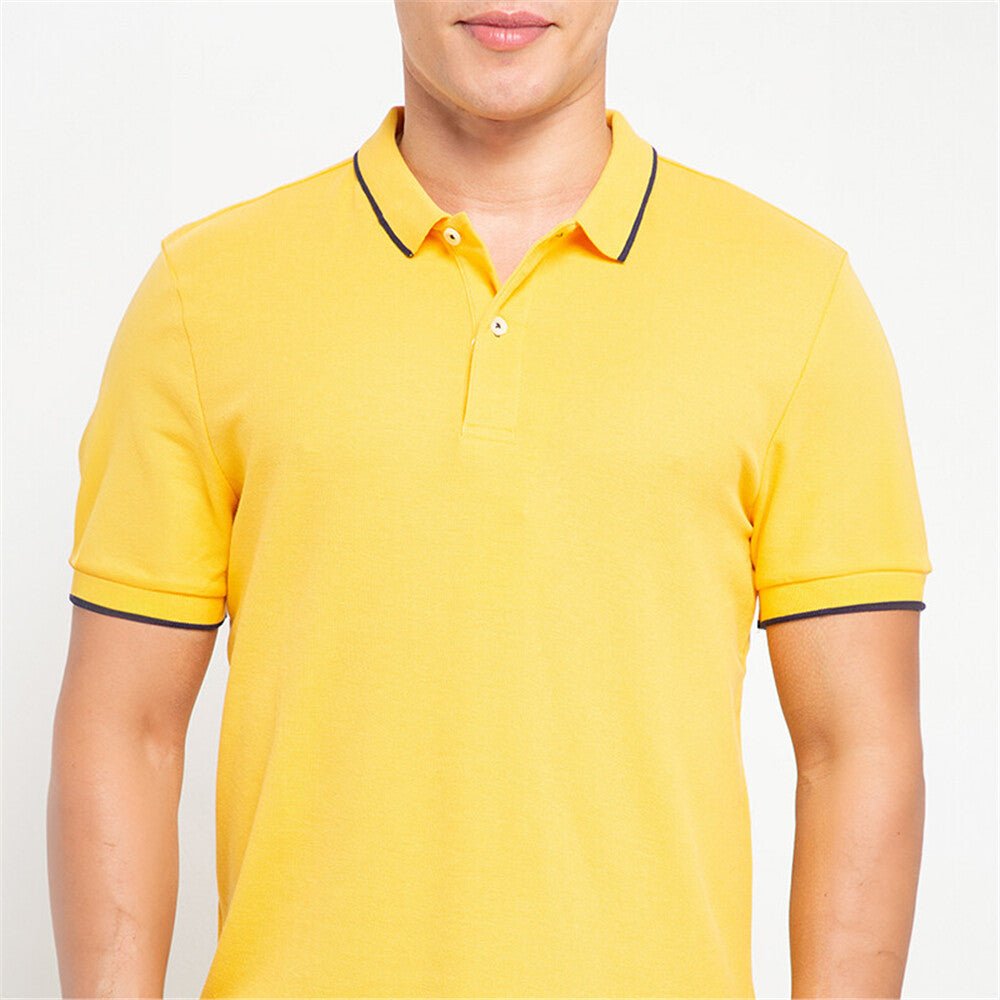 Giordano Men Solid Cvc Polo - Premium Polo