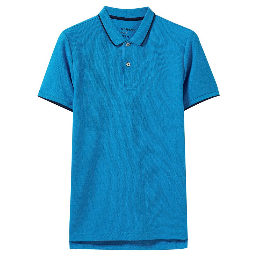 Giordano Men Solid Cvc Polo - Premium Polo