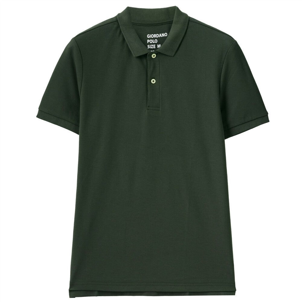 Giordano Men Solid Cvc Polo - Premium Polo