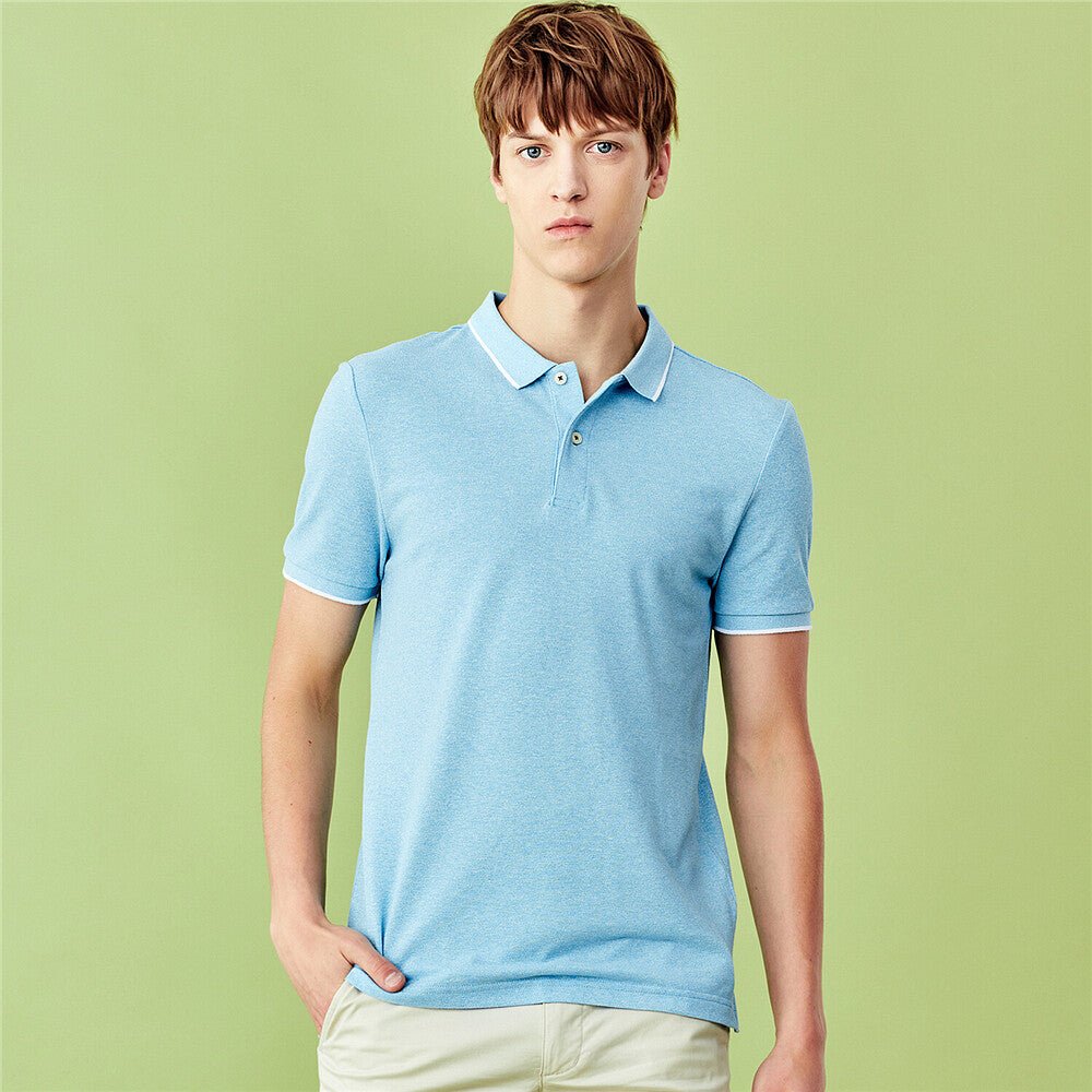 Giordano Men Solid Cvc Polo - Premium Polo