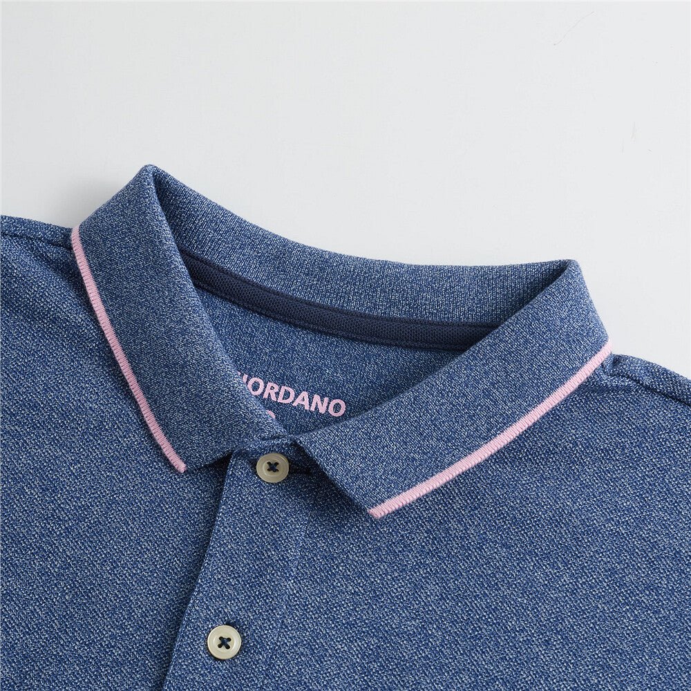 Giordano Men Solid Cvc Polo - Premium Polo
