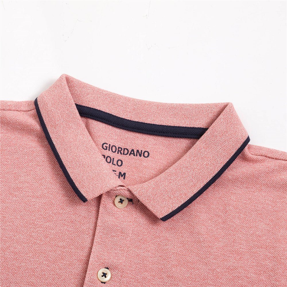 Giordano Men Solid Cvc Polo - Premium Polo