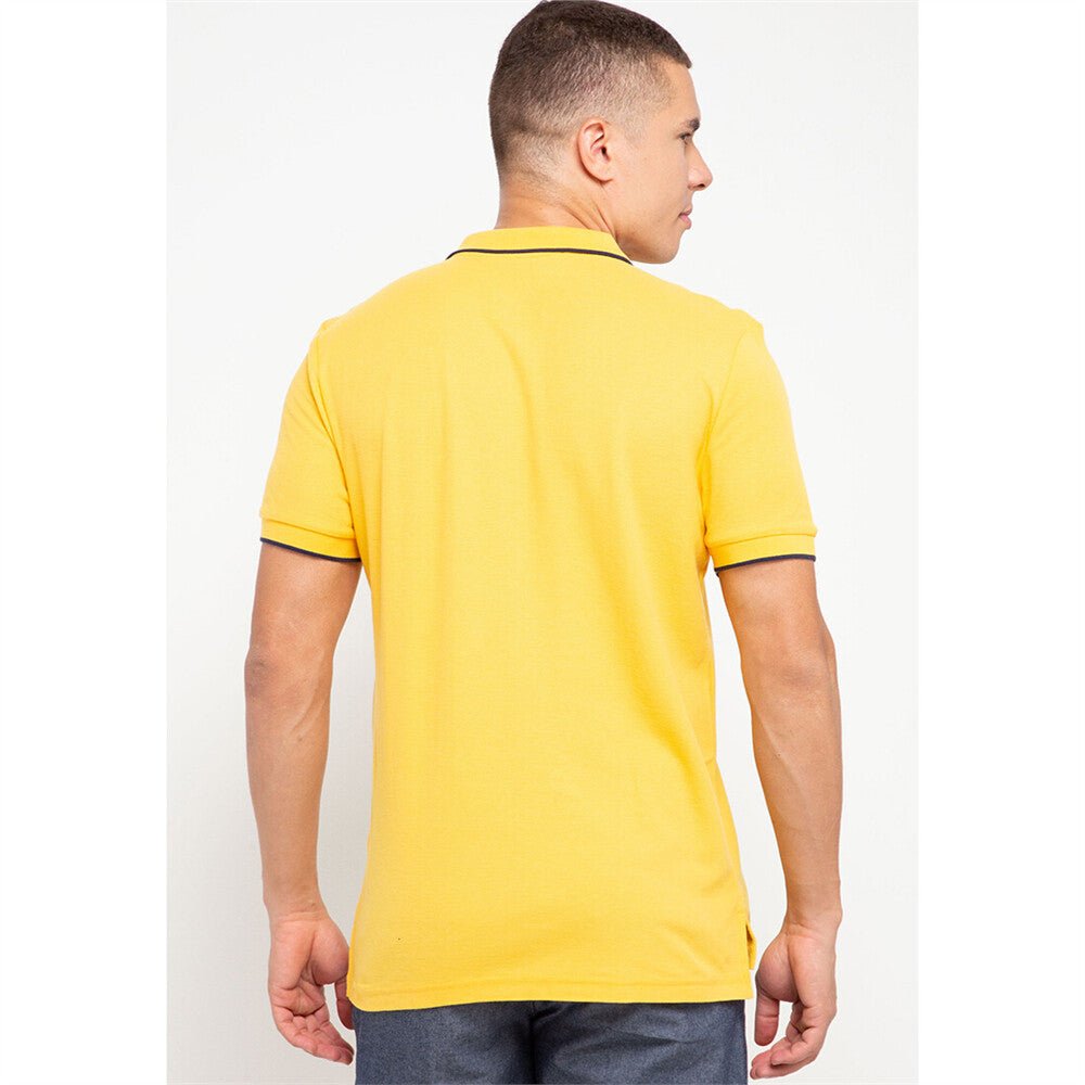 Giordano Men Solid Cvc Polo - Premium Polo