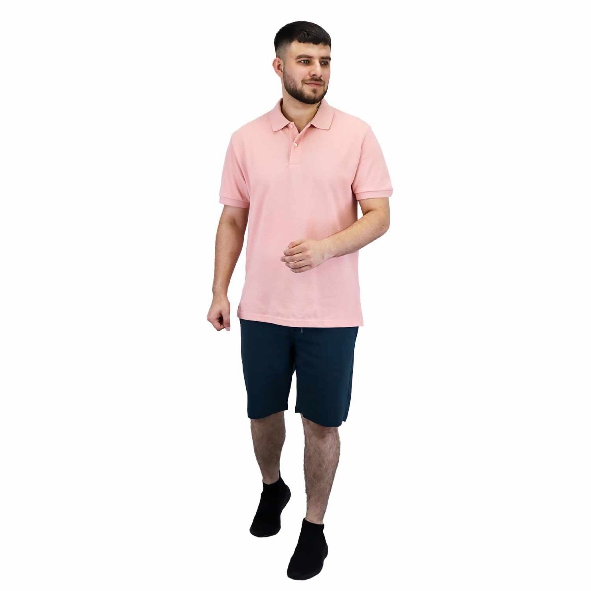 Men Solid Performance Polo S - Shop Giordano