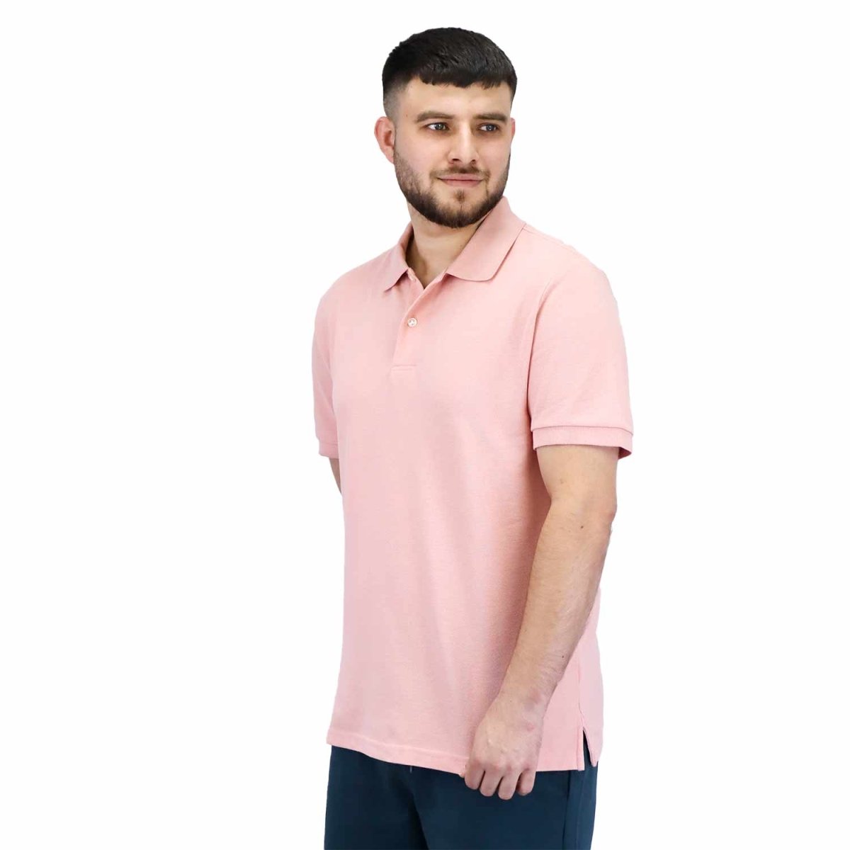 Men Solid Performance Polo S - Shop Giordano