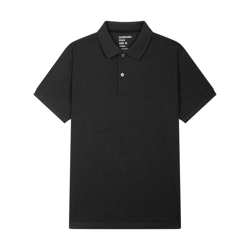 Giordano Men Solid Performance Polo - Premium Polo