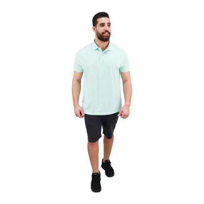 Men Solid Performance Polo - Giordano