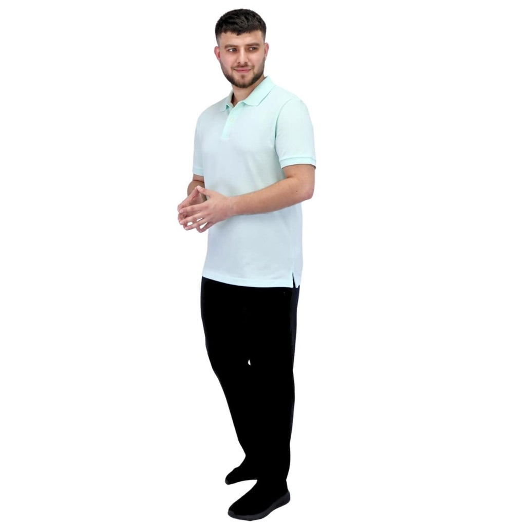 Men Solid Performance Polo S - Shop Giordano