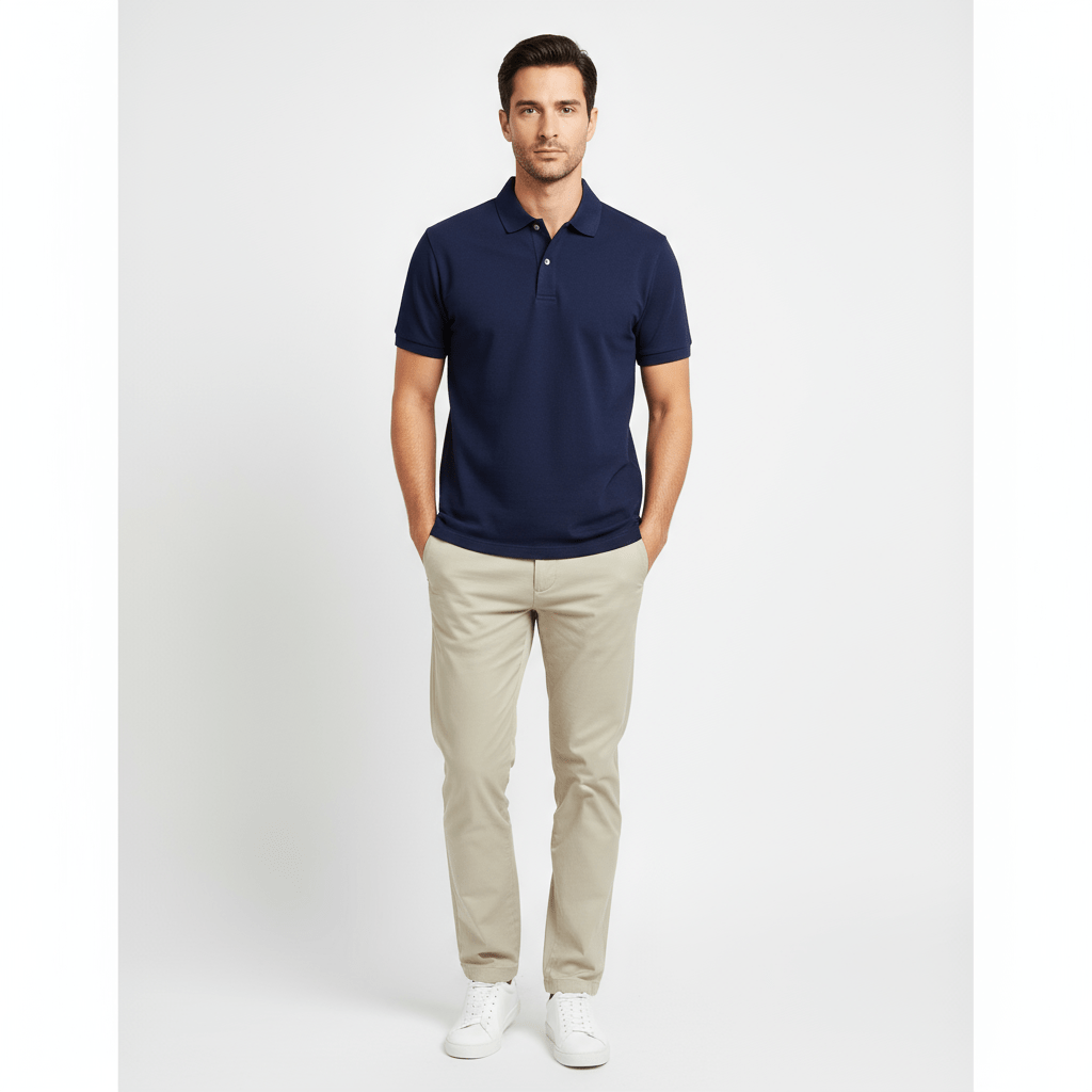 Men Solid Performance Polo S - Shop Giordano