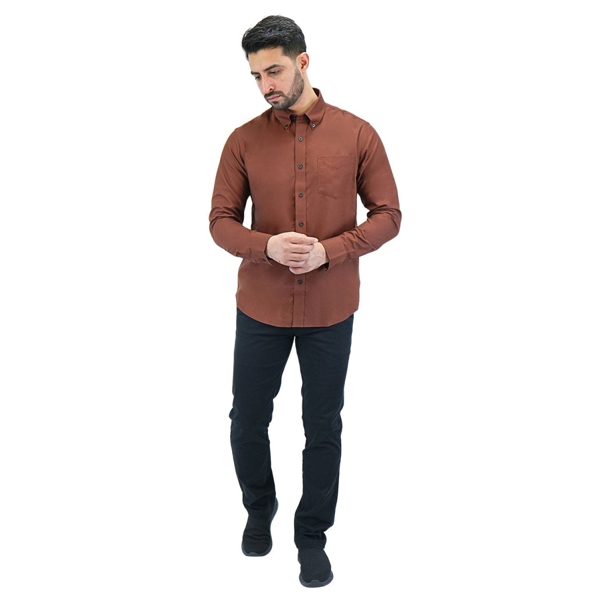 Men Wrinkle Free Shirt - Giordano