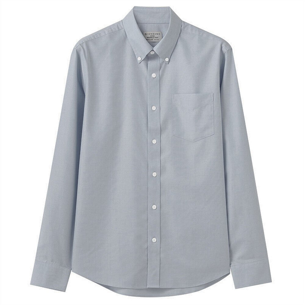 Men Wrinkle Free Shirt S - Shop Giordano
