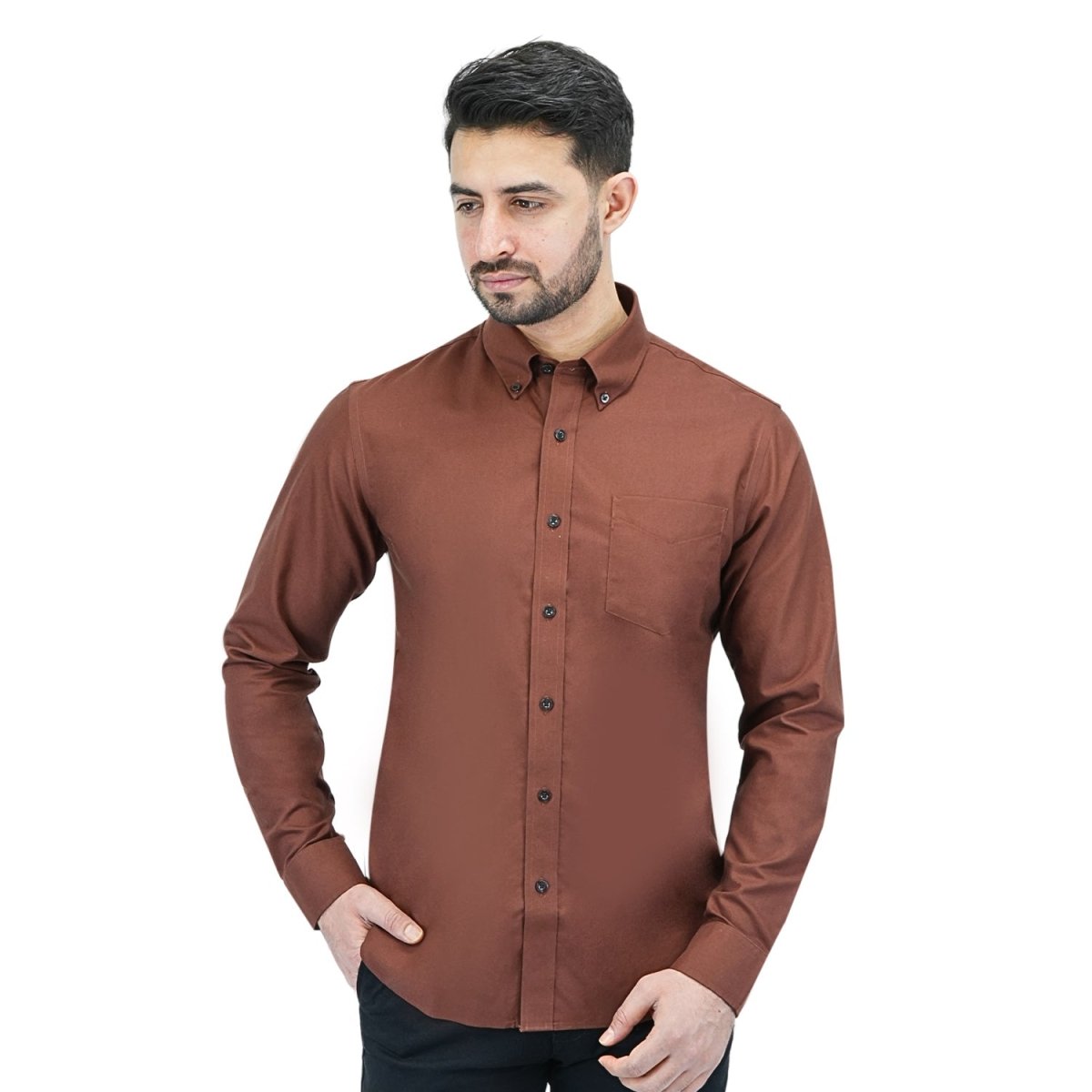 Giordano Men Wrinkle Free Shirt - Premium Shirts