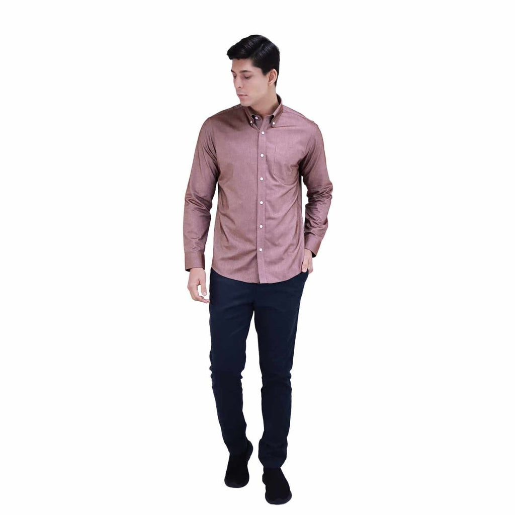 Men Wrinkle Free Shirt S - Shop Giordano