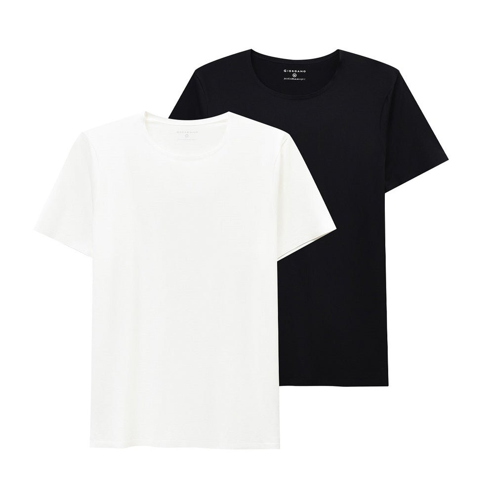Men's 2 - In - 1 Tee: Regular Fit, Modal Blend Comfort - Giordano