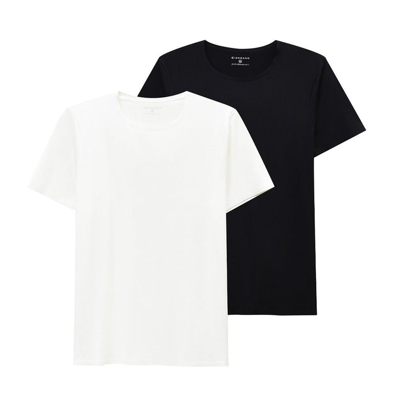 Men's 2 - In - 1 Tee: Regular Fit, Modal Blend Comfort S - Shop Giordano