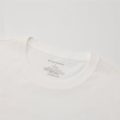Men's 3 - Pack Cotton Crew Neck T-Shirts - Giordano