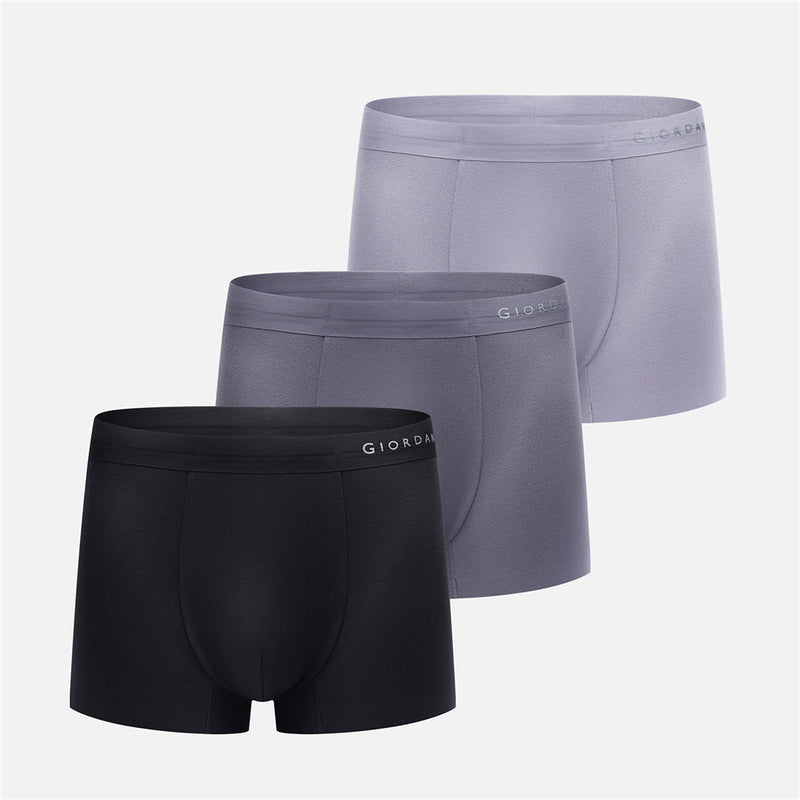 Giordano Men's 3 - Pack Modal Stretch Trunks - first_variant_option_2 Premium Briefs for Giordano