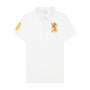 Men's 3D Lion Polo: Slim Fit, Bold Embroidery, Premium Pique S - Shop Giordano