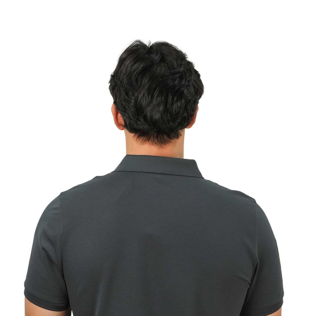 Giordano Men's 3D Lion Polo: Slim Fit, Bold Embroidery, Premium Pique - Premium Polo