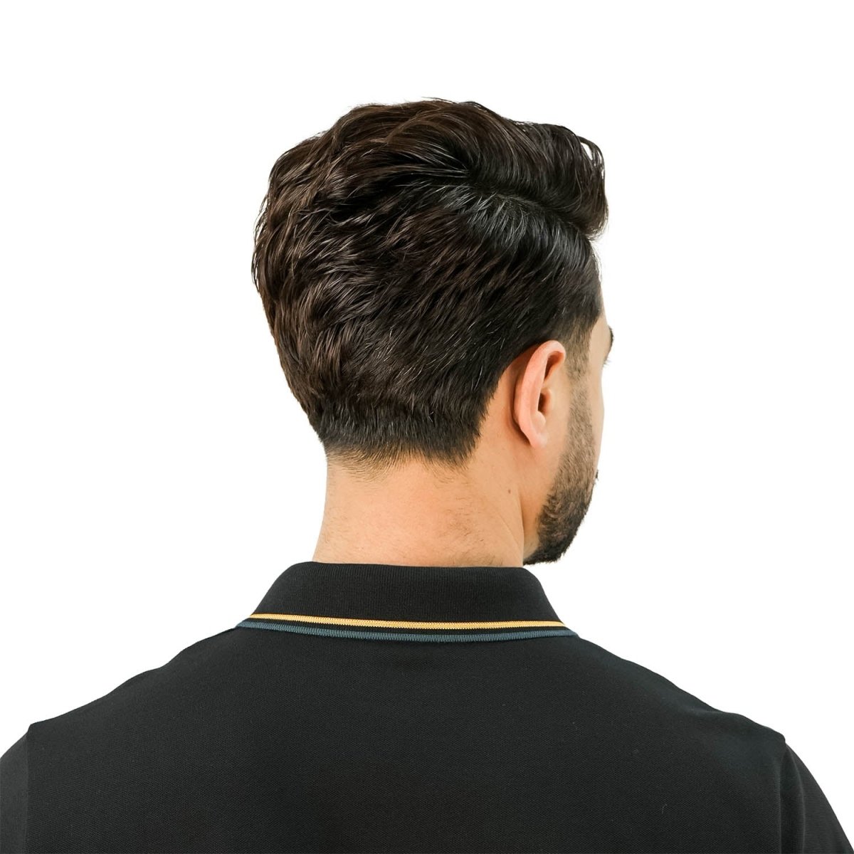 Men's 3D Lion Polo: Slim Fit, Bold Embroidery, Premium Pique S - Shop Giordano