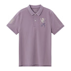 Men's 3D Lion Polo: Slim Fit, Bold Embroidery, Premium Pique S - Shop Giordano
