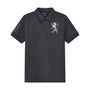 Men's 3D Lion Polo: Slim Fit, Bold Embroidery, Premium Pique S - Shop Giordano